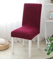 6 Pcs Merun Color Honeycomb Chair Cover