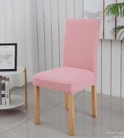 6 Pcs Pink  Color Honeycomb Chair Cover